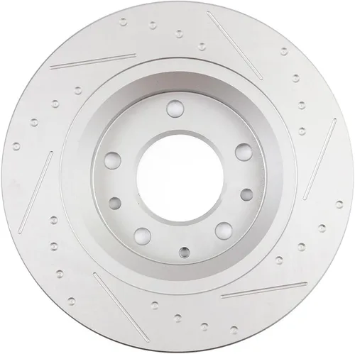 Miniatura 2 de AUTOMUTO Rotores traseros Rotor de freno ranurado apto para Ford Fusion, para Lincoln MKZ, Zephyr, para Mazda 6,626,06-15 para Mazda MX-5 Miata, 03