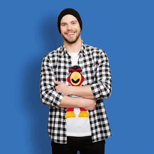 Miniatura 3 de Bleacher Creatures Atlanta Hawks Harry The Hawk Figura de Peluche de 10" - Una Mascota para Jugar o Exhibir