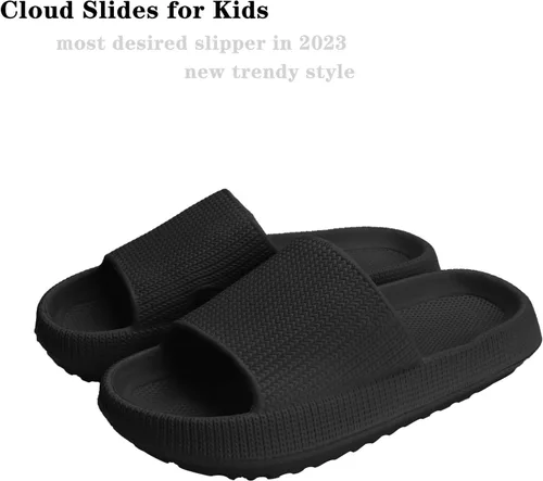Miniatura 2 de Orthoshoes Sandalias de nube para niños y niñas, cómodas, con suela gruesa, antideslizantes, para ducha, baño, zapatos de playa de verano para niños