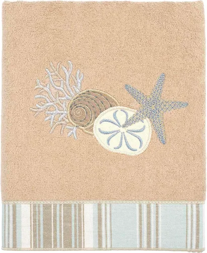 Miniatura 10 de Avanti Linens - Juego de toallas de 3 piezas, toallas de algodón suaves y absorbentes (colección Caicos)