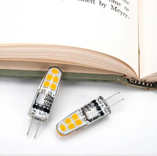 Miniatura 3 de Paquete de 8 bombillas LED G4 de 12 V de 1.3 W (bombilla halógena equivalente a 10 W), blanco cálido 3000 K G4JC base bi-pin para paisaje, debajo
