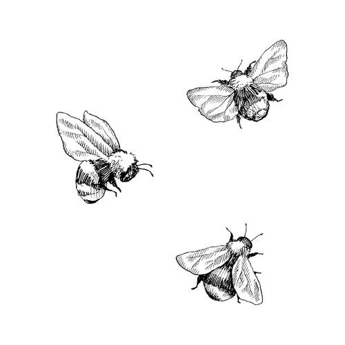 6 hojas de tatuajes temporales de abeja, tatuaje de abeja de abeja, maquillaje de insectos, tatuaje temporal, tatuajes falsos en el cuello, pecho