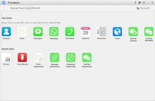 Miniatura 4 de iFonebox for Windows – Recover lost iPhone, iPad or iPod Touch Data [Download]