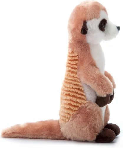 Miniatura 3 de The Petting Zoo Suricata de peluche, regalos para niños, animales salvajes del zoológico Onez, juguete de peluche de suricata de 12 pulgadas