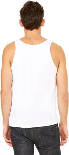 Miniatura 2 de Bella + Canvas Unisex Jersey tanque (3480) Gris Triblend
