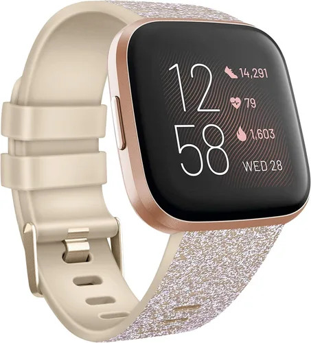 Miniatura 13 de Correas Tobfit compatibles con Fitbit Versa 2 y Fitbit Versa, Versa Lite, Versa Special, repuesto suave, accesorios de correas deportivas para mujer