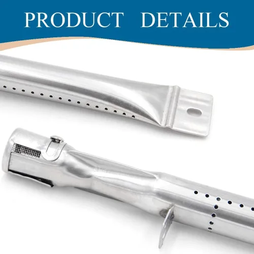 Miniatura 4 de SA241A (paquete de 5) de repuesto de quemador de acero inoxidable de 16.5 pulgadas para Charmglow 810-2320 Grill Pro 226454 226464 236454 236464