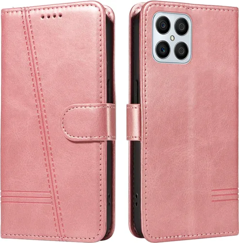 Miniatura 32 de Funda con tapa para Huawei Nova Lite 3, protección de 360 grados, a prueba de golpes, de piel sintética, con función atril y 3 ranuras