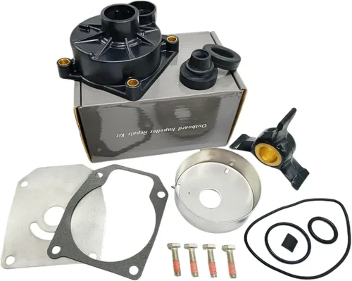 438592 Kit de reparación de impulsor de bomba de agua Sustituye a Evinrude Johnson 40 45 48 50 HP Motores Marinos Fueraborda con carcasa Sierra