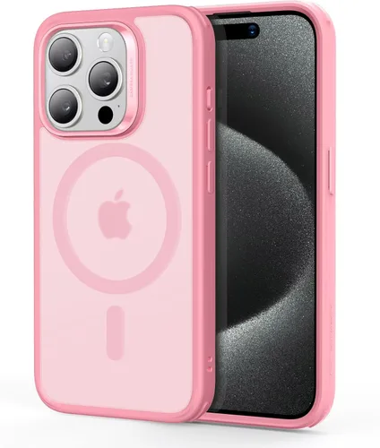 Miniatura 26 de ESR Funda para iPhone 15, compatible con MagSafe, protección de grado militar, resistente al amarillamiento, parte trasera resistente a