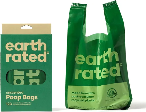 Miniatura 10 de Earth Rated® Bolsas de residuos de perro con asas (no en rollos), lavanda-aromatizado