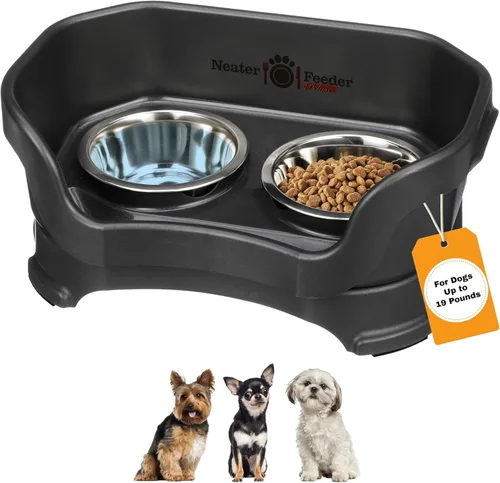 Miniatura 33 de Neater Pet Brands Neater Feeder Deluxe Cuencos para perros a prueba de derrames elevados para perros grandes de más de 40 libras, fabricado en EE.