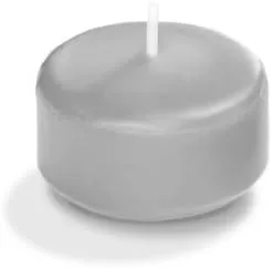 Miniatura 96 de yummi Caja de 18 velas flotantes color rojo rubí de 3 pulgadas