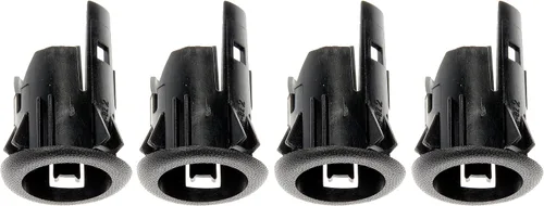 Miniatura 2 de Dorman 42451 Biseles de retención del sensor de estacionamiento trasero compatibles con modelos seleccionados de Ford, paquete de 4
