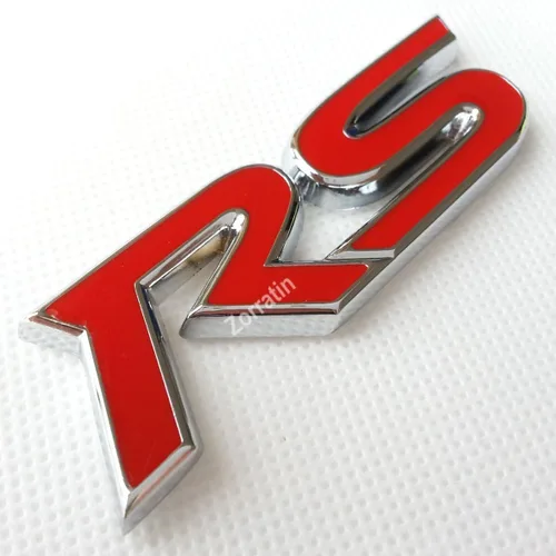 Miniatura 5 de Diseño de emblema RS de metal pre-adhesivo 3D para Chevrolet Camaro Malibu Spark Trax Equinox Silverado y Mustang RS