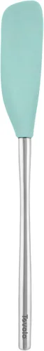 Miniatura 33 de Tovolo Flex-Core - Espátula con mango de acero inoxidable, cabeza de silicona resistente al calor y libre de BPA, segura para sartenes de hierro