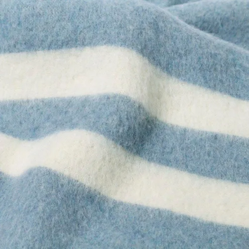 Miniatura 7 de Manta gruesa de lana de alpaca pesada para acampar al aire libre o usar en interiores Mantas suaves de lana de alpaca peruana
