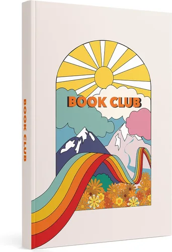 Miniatura 8 de Diario de libros Lamare para amantes de los libros – Diario de seguimiento de lectura de tapa dura con marcador de cinta, seguimiento, organización