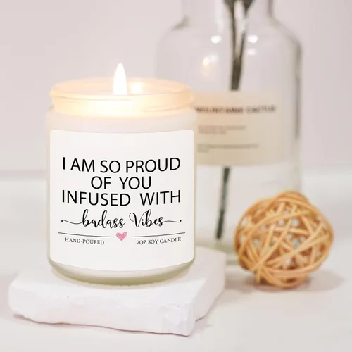 Miniatura 4 de Velas Divertidas de Felicitación, Regalos de Felicitación para Mujeres, Regalos de Orgullo, Regalo de Promoción, Regalo Guay para Mujeres, Hombres
