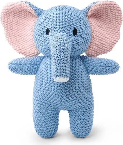 Miniatura 6 de Lindos animales de peluche de cordero de punto, animales de peluche de ganchillo y juguetes suaves. Lindas muñecas de animales pequeños, juguete