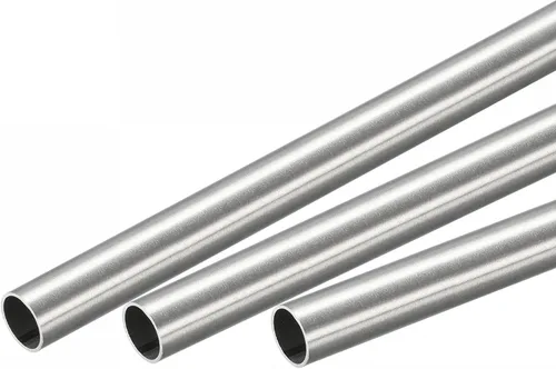 Miniatura 28 de uxcell Tubo redondo de acero inoxidable 304 0.236 in OD 0.020 in espesor de pared 11.811 in longitud 3 piezas