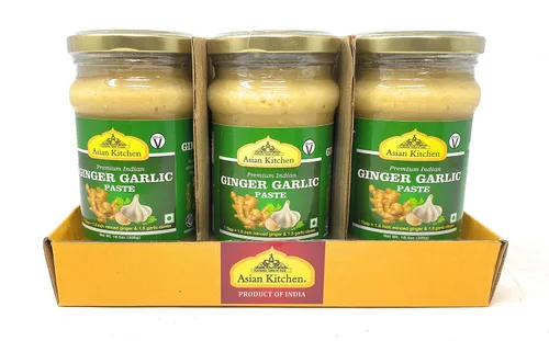 Miniatura 8 de Asian Kitchen - Pasta de cocina de jengibre y ajo de 26.5 onzas (26.46 oz), paquete de 5+1 gratis, vegano, sin gluten, sin OMG, sin colores, origen