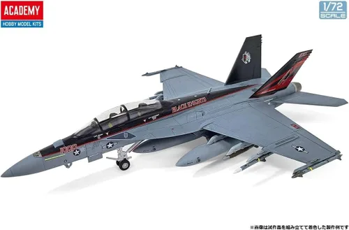 Miniatura 7 de Academy 1/72 US Navy F/A-18F VFA-154 Black Knights Modelo de plástico 12577