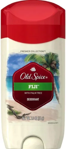 Old Spice Fresh Collection Fiji Scent - Desodorante para hombre, 3 onzas, paquete de 3