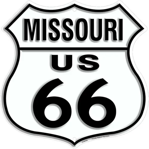 Miniatura 5 de Signs 4 Fun Señal de escudo SH66C 66 CA