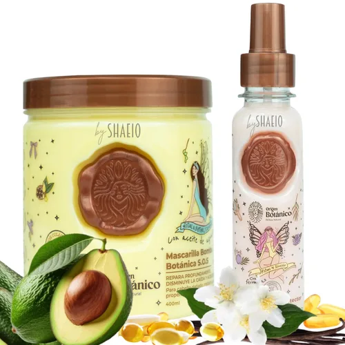Miniatura 10 de SHAEIO RITUAL BOTÁNICO Mascarilla para el Cabello de Origen Botánico Bomba Botánica S.O.S. Repara y Reduce la caída del cabello y Acelera