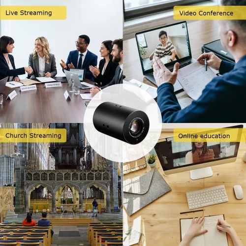 Miniatura 6 de SV10X Cámara profesional de transmisión de video en vivo Full HD 1080P 60fps USB3.0 HDMI 10X Zoom óptico por control remoto Cámara de enfoque