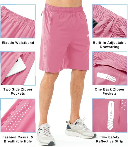 Miniatura 29 de NORTHYARD - Pantalones cortos deportivos para correr para hombres, ligeros, de secado rápido, 7, 5 o 9 pulgadas, para senderismo, deportes, gimnasio