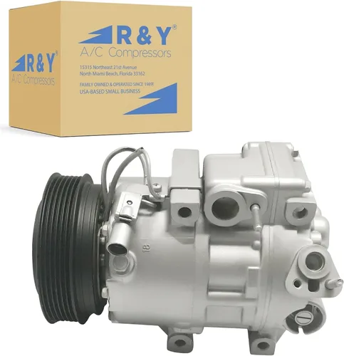 Compresor de aire acondicionado automotriz RYC y embrague de A/C AEG372