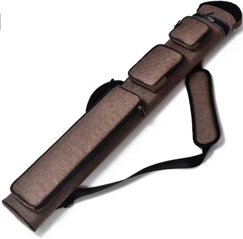 Miniatura 16 de Estuche de transporte para palo de billar Champion 2x4, 3x6 de nylon/piel sintética, 4S2B, 6S3B
