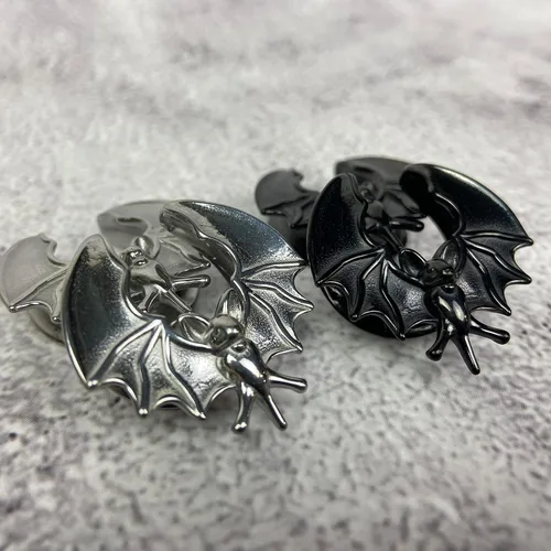 Miniatura 4 de Par de esparcidores de sillín de acero inoxidable 316L con bate de vampiro (PS-298)