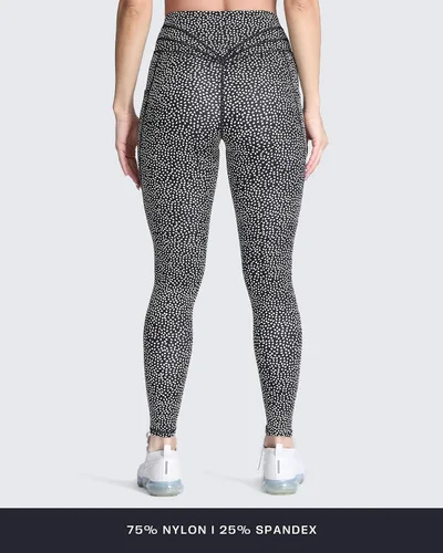 Miniatura 102 de Aoxjox Trinity - Pantalones de yoga de cintura alta con bolsillos para mujer, control de abdomen, cintura cruzada, leggings de entrenamiento suaves