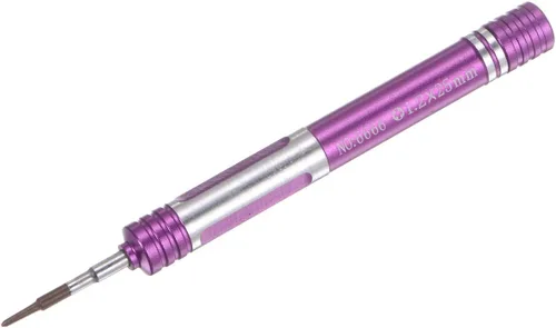Miniatura 3 de HARFINGTON Destornillador de precisión de aluminio de 0.047 in Phillips cabeza magnética manual en forma de bolígrafo destornillador para teléfono