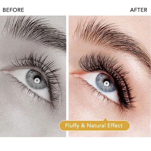 Miniatura 5 de Extensiones de pestañas YY, extensiones de pestañas Y, rizo D, 0.003 in, 0.472 in, bandeja mixta en forma de Y, volumen 4D, pestañas postizas de uso