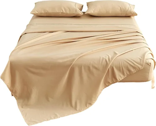 Miniatura 2 de Kingnex Sábanas de sofá cama individual para sofá cama extraíble de 36 x 72 pulgadas, microfibra suave de doble cepillado 1800, 3 piezas incluyen 1