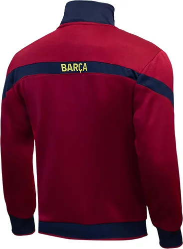 Miniatura 5 de Icon Sports Chaqueta deportiva de fútbol con licencia oficial del FC Barcelona, unisex para adultos