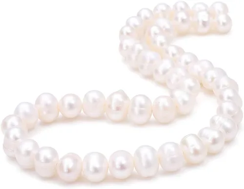 Miniatura 13 de Beadia - Cuentas de perlas naturales en forma de arroz, moradas, perlas cultivadas en agua dulce, piedras preciosas sueltas, de 6-7 mm, para hacer