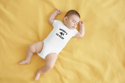 Miniatura 6 de AW Fashions Daddy's Co-Pilot - Aventuras con papá - Divertido body infantil de una pieza para bebé