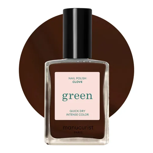 Miniatura 26 de Manucurist Green - Esmalte de uñas de secado rápido, color castaño, esmalte de uñas marrón, sin 9 unidades, a base de plantas y vegano, no tóxico