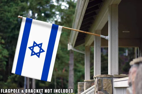 Miniatura 4 de Toland Home Garden 1010641 Bandera de Israel decorativa de 28 x 40 pulgadas