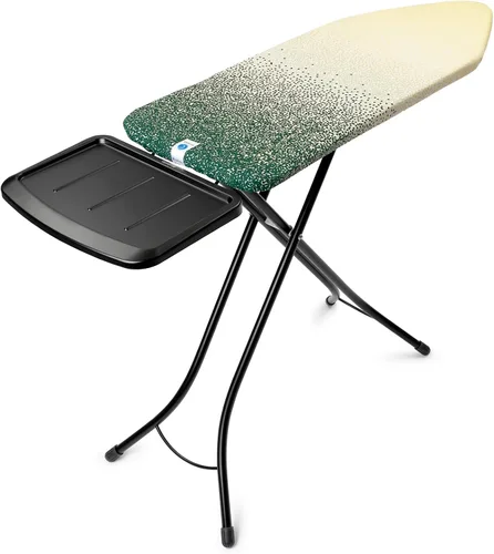 Miniatura 2 de Brabantia Tabla de Planchar C, Soporte para Unidad de Vapor XL, Altura Ajustable, Patas de Goma Antideslizantes, Plegable, Negro Denim, Tamaño C