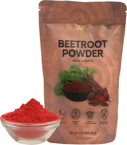 Polvo de raíz de remolacha, refuerzo de óxido nítrico natural, superalimento en polvo para energía natural, 8.01 oz, 8 onzas, media libra