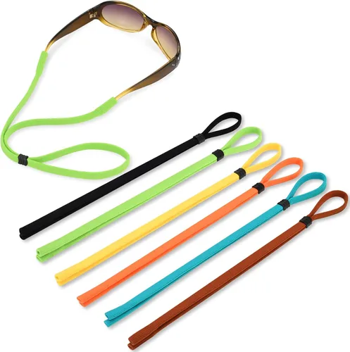 Miniatura 16 de Correa de soporte para lentes de sol, correas ajustables para lentes de sol, cordón ligero para hombres y mujeres, retenedor de gafas alrededor