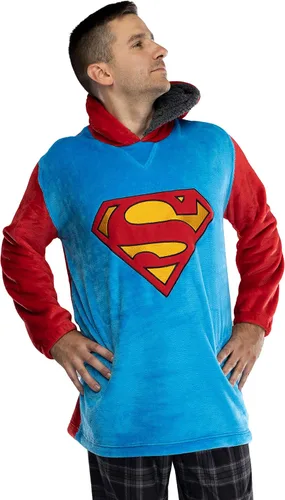 Miniatura 2 de DC Comics Justice League - Sudadera de sherpa de gran tamaño para hombre