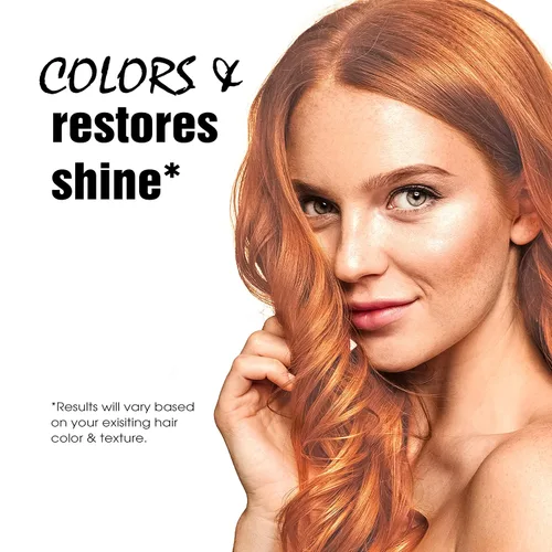 Miniatura 5 de Light Mountain Tinte y acondicionador para el cabello de henna, tinte para el cabello rojo claro para hombres y mujeres, polvo orgánico de hoja