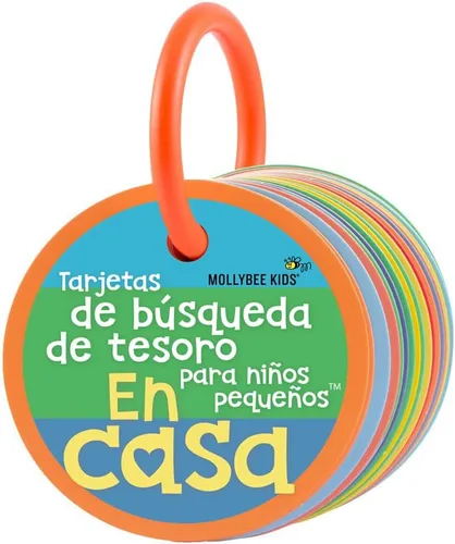 Miniatura 9 de MOLLYBEE KIDS Tarjetas de búsqueda del tesoro para preescolar en casa, juegos preescolares, regalos para edades 3, 4